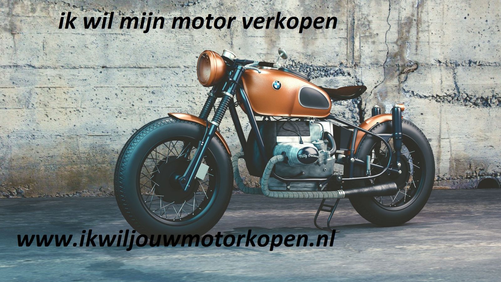 ik wil mijn motor verkopen