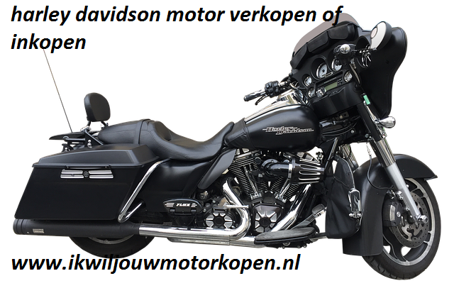 harley davidson motor verkopen of inkopen