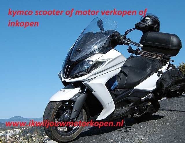 kymco scooter of motor verkopen of inkopen