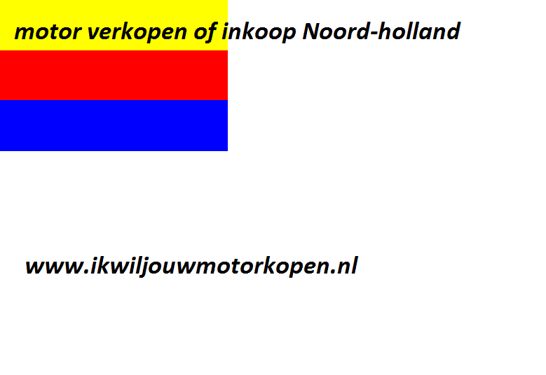motor verkopen of inkoop Noord-Holland