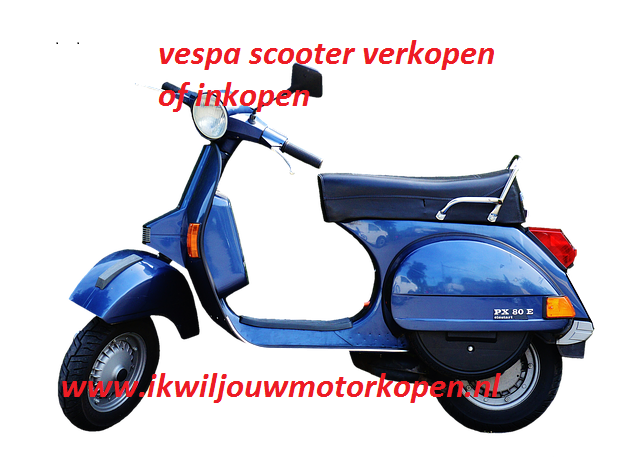 vespa scooter verkopen of inkopen